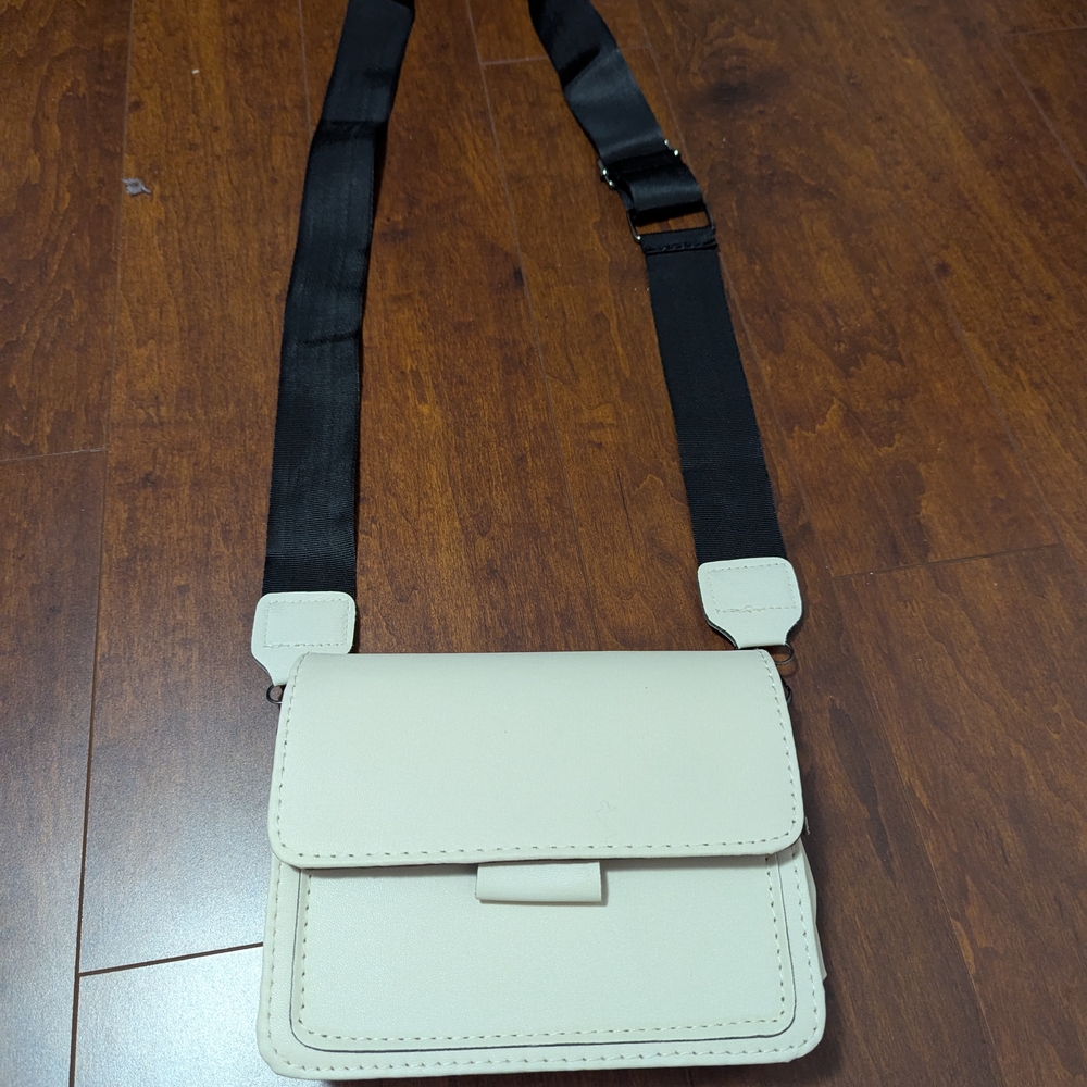 Cream Crossbody Bag